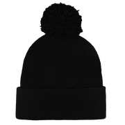 B1900 Headwear24 Cuffed Knitted Pom Pom Beanie