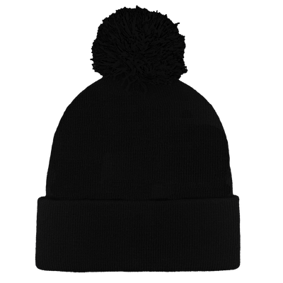 B1900 Headwear24 Cuffed Knitted Pom Pom Beanie