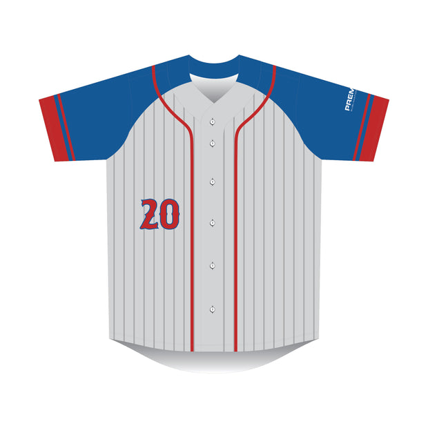 Baseball Jersey Full Button