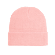 B001 - 24 Cuffed Recycled Polyester Knitted Beanie