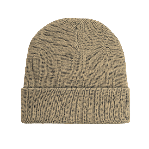 B001 - 24 Cuffed Recycled Polyester Knitted Beanie