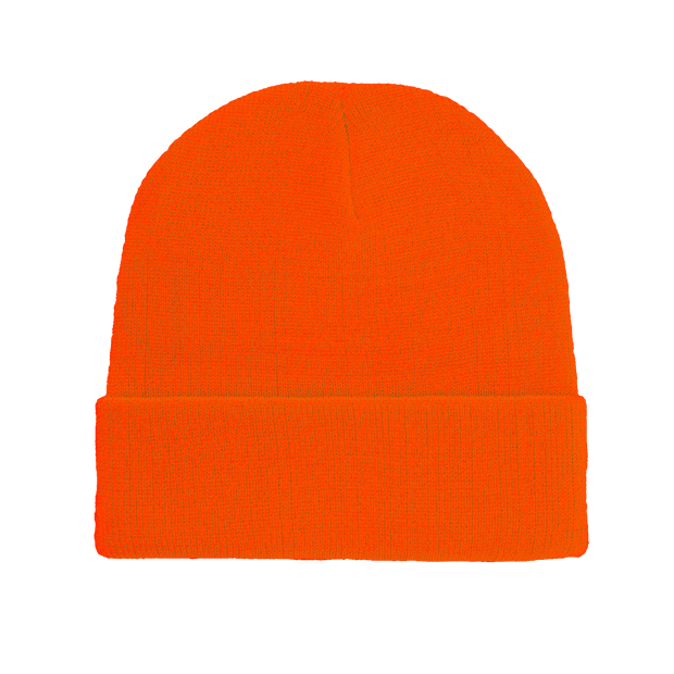 B001 - 24 Cuffed Recycled Polyester Knitted Beanie