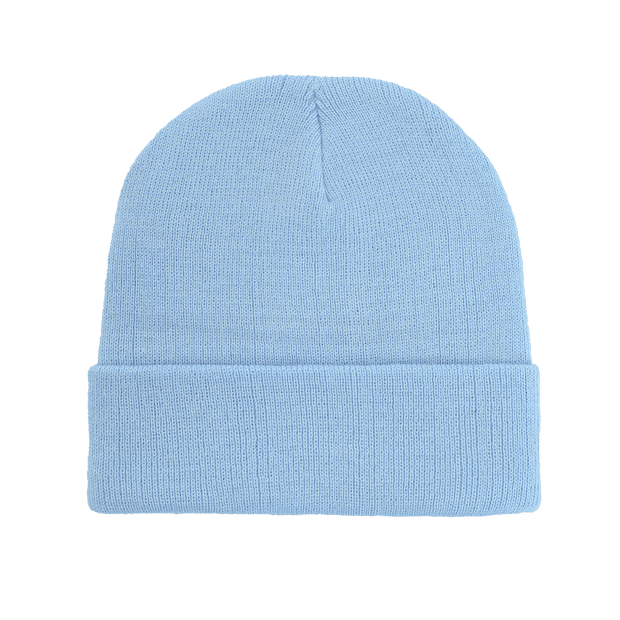 B001 - 24 Cuffed Recycled Polyester Knitted Beanie