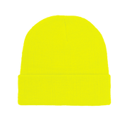 B001 - 24 Cuffed Recycled Polyester Knitted Beanie