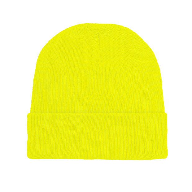 B001 - 24 Cuffed Recycled Polyester Knitted Beanie