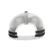 F24503 Headwear24 Striped Trucker Cap