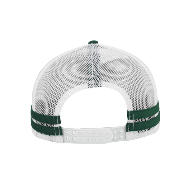 F24503 Headwear24 Striped Trucker Cap