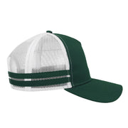 F24503 Headwear24 Striped Trucker Cap