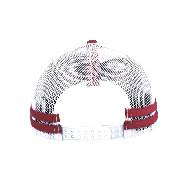 F24503 Headwear24 Striped Trucker Cap