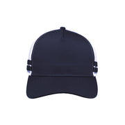 F24503 Headwear24 Striped Trucker Cap