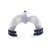 F24503 Headwear24 Striped Trucker Cap