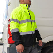 R450X Work-Guard Printable D/N Safety Softshell Jacket