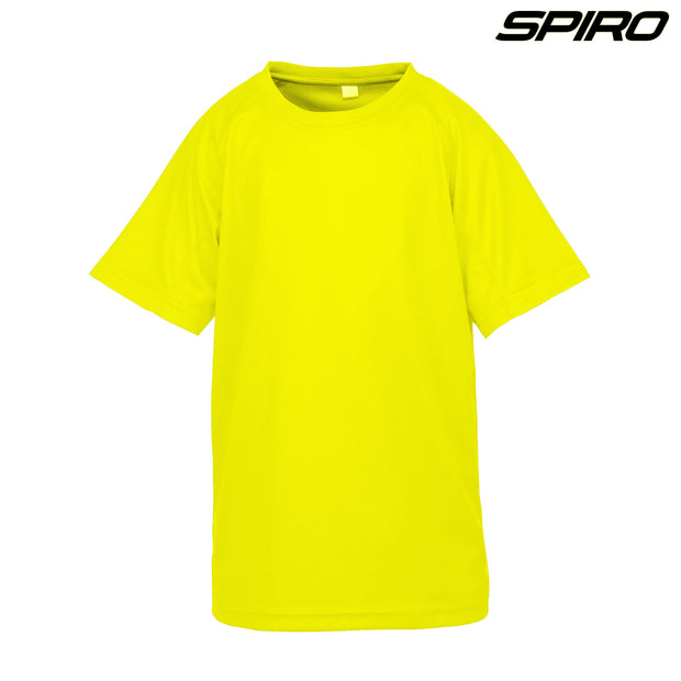 S287B Spiro Youth Impact Performance Aircool T-Shirt