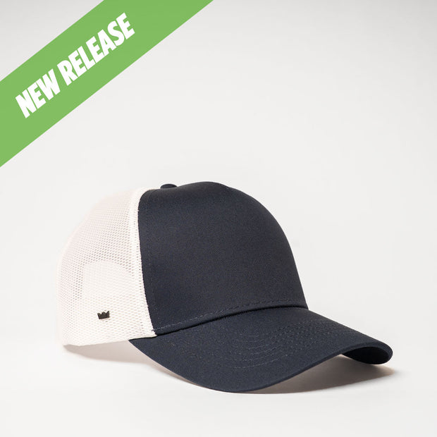 #colour_Navy / White Mesh