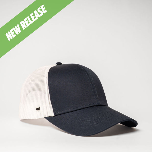 #colour_Navy / White Mesh