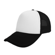 S19500 Headwear24 Foam Trucker Curved Peak