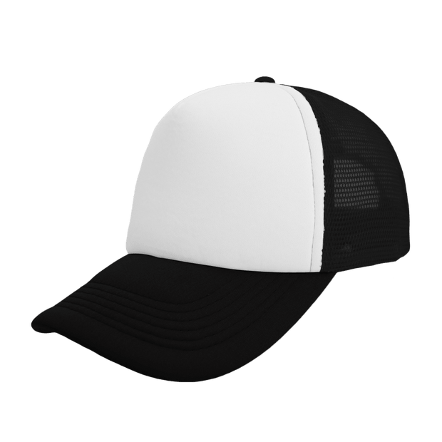 S19500 Headwear24 Foam Trucker Curved Peak