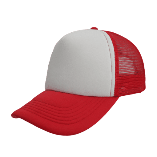 S19500 Headwear24 Foam Trucker Curved Peak