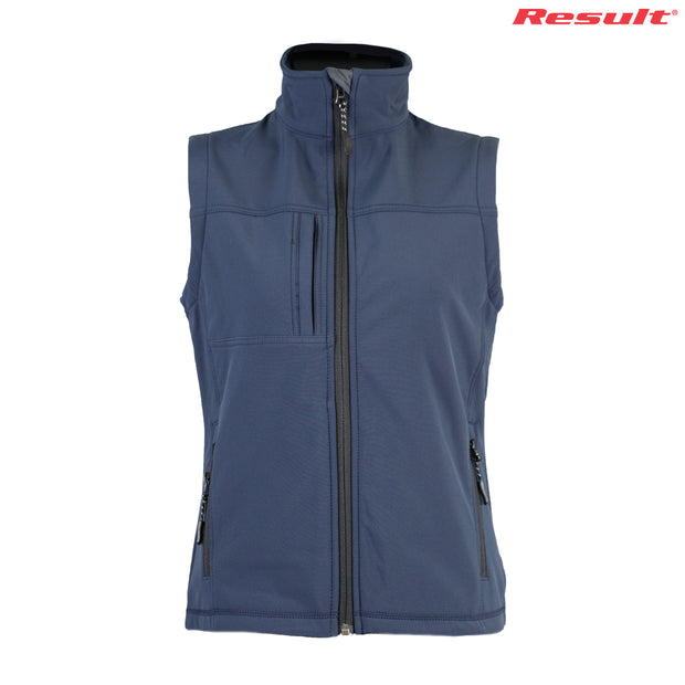 R014F Result Ladies’ Classic Softshell Vest
