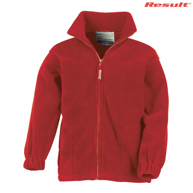 R036B Result Youth Polartherm Full Zip Top