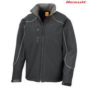 R118X Result Adult Ice Fell Hooded Softshell Jacket