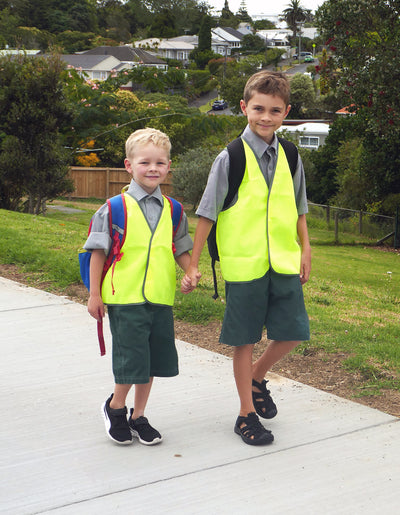 R200B Hi Visibility Youth Safety Vest Day Wear Only