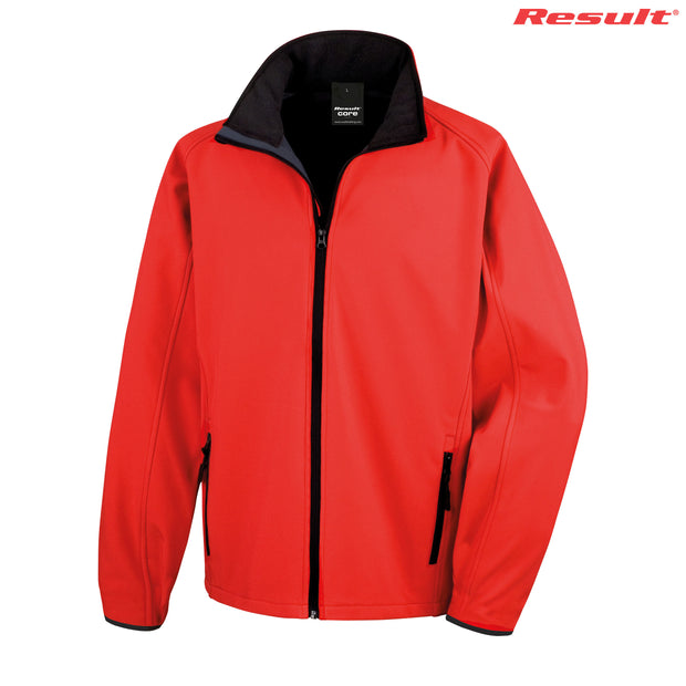 R231M/R901M Result Adult Printable Softshell Jacket