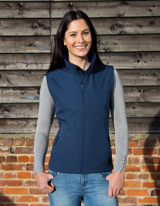 R232F Result Ladies’ Printable Softshell Vest