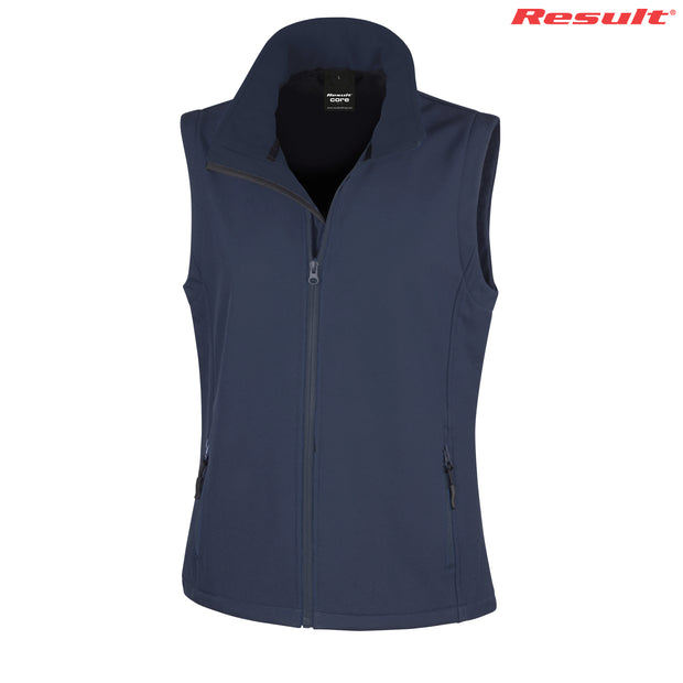 R232F Result Ladies’ Printable Softshell Vest