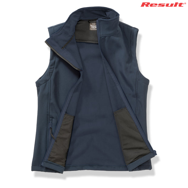 R232F Result Ladies’ Printable Softshell Vest