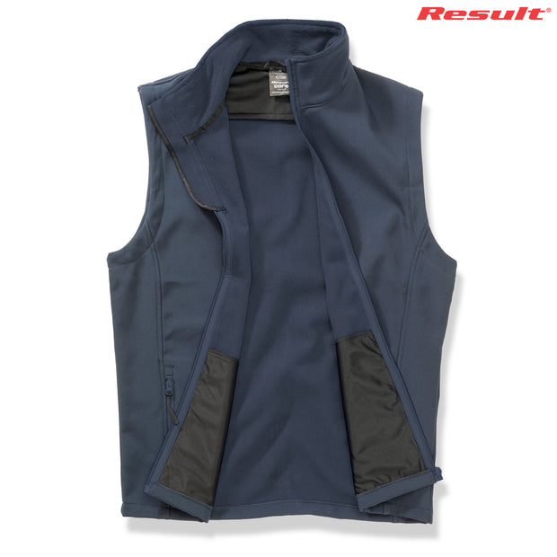 R232M Result Adult Printable Softshell Vest