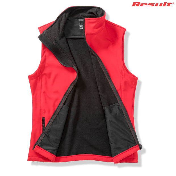 R232M Result Adult Printable Softshell Vest