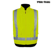 R461X Reversible Fleece Lined Safety Vest – Day/Night