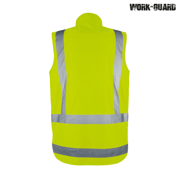 R461X Reversible Fleece Lined Safety Vest – Day/Night