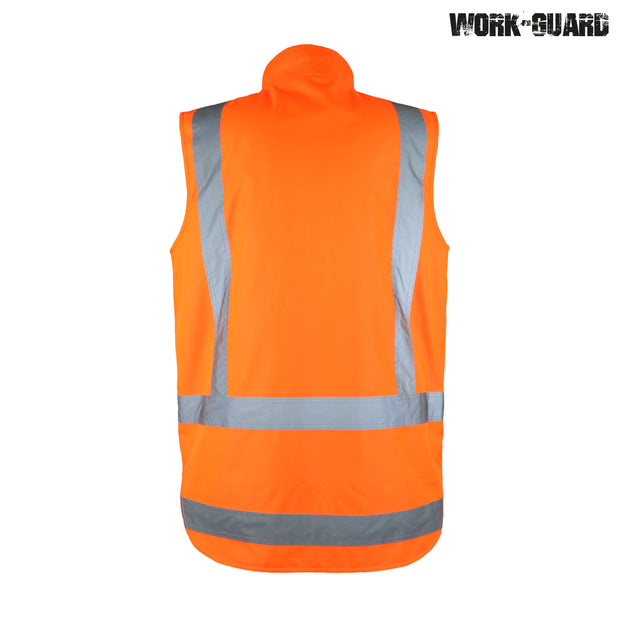 R461X Reversible Fleece Lined Safety Vest – Day/Night