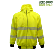 R503X Workguard <b>Recycled</b> Hi Vis Day/Night Zipped Hoodie